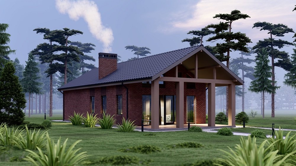 Типовой проект Байкал 101.39 м²