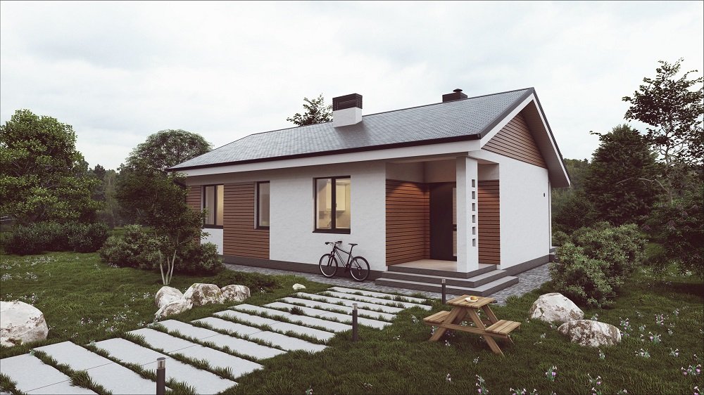 Типовой проект Эльбрус 70.23 м²