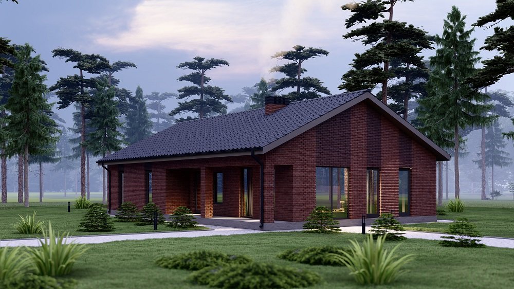 Типовой проект Енисей 121.08 м²