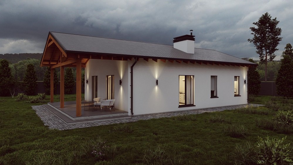 Типовой проект Иртыш 84.18 м²