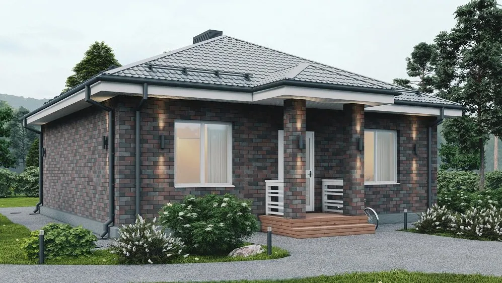 Типовой проект Амур 76.08 м²