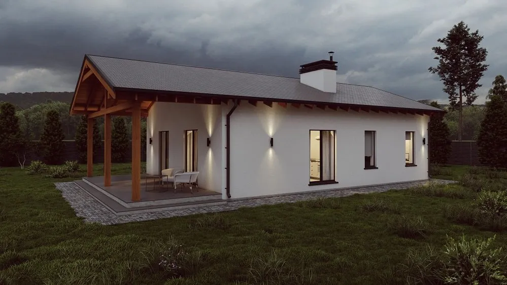 Типовой проект Иртыш 84.18 м²